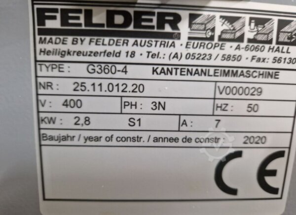 piła formatowa Felder K700 S